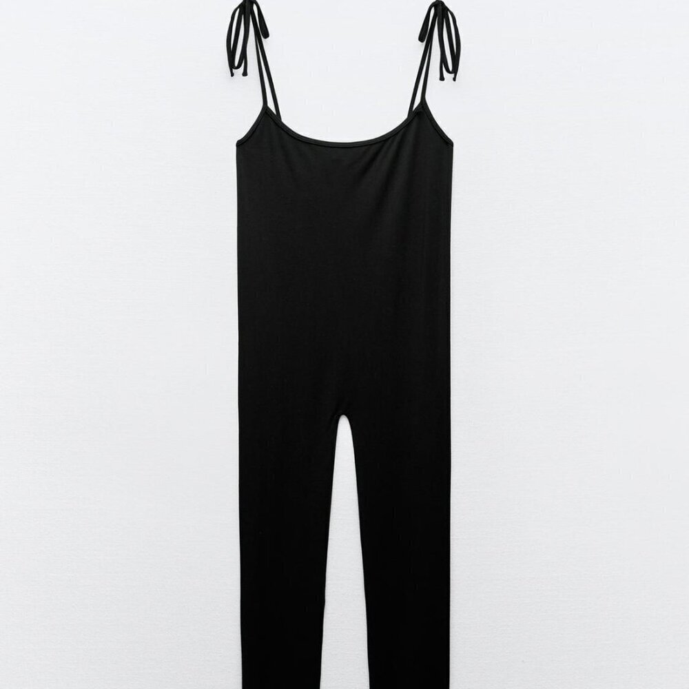 ZARA LIMITLESS CONTOUR COLLECTION SEAMLESS LONG JUMPSUIT Size M-L NEW WITH TAG!